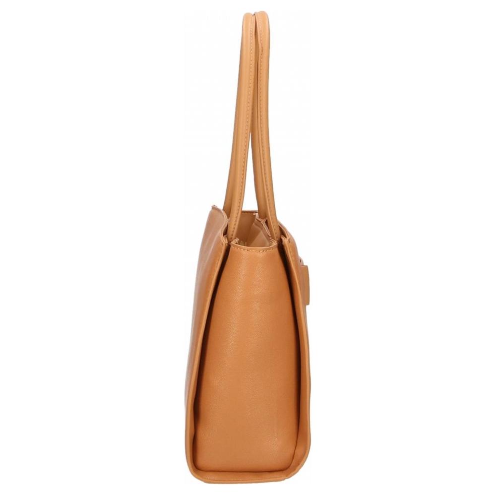Plein Sport Brown Polyethylene Women Shoulder Bag Plein Sport Chocolate