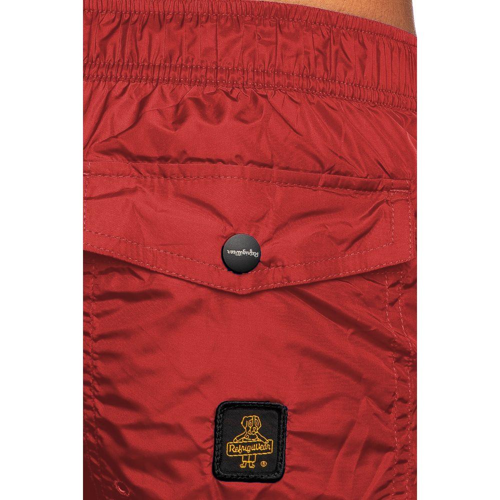 Refrigiwear Red Nylon Men's Swimsuit Refrigiwear Brown