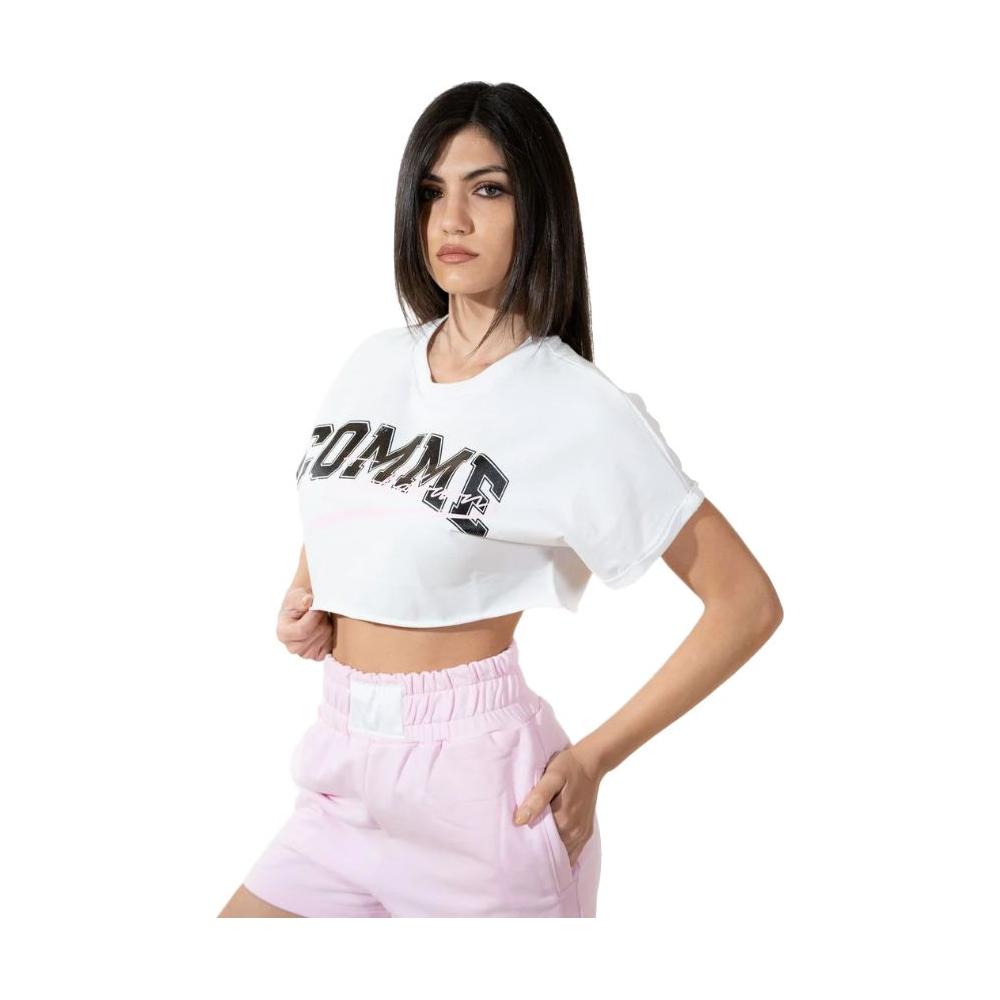 Comme Des Fuckdown Chic Stretch Cotton Logo Shorts Comme Des Fuckdown Light Gray