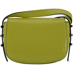 Jimmy Choo Lime Yellow Leather Small Shoulder Bag