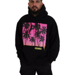 Dsquared² Black Cotton Hooded Printed Men Pullover Sweater TSH83482-48