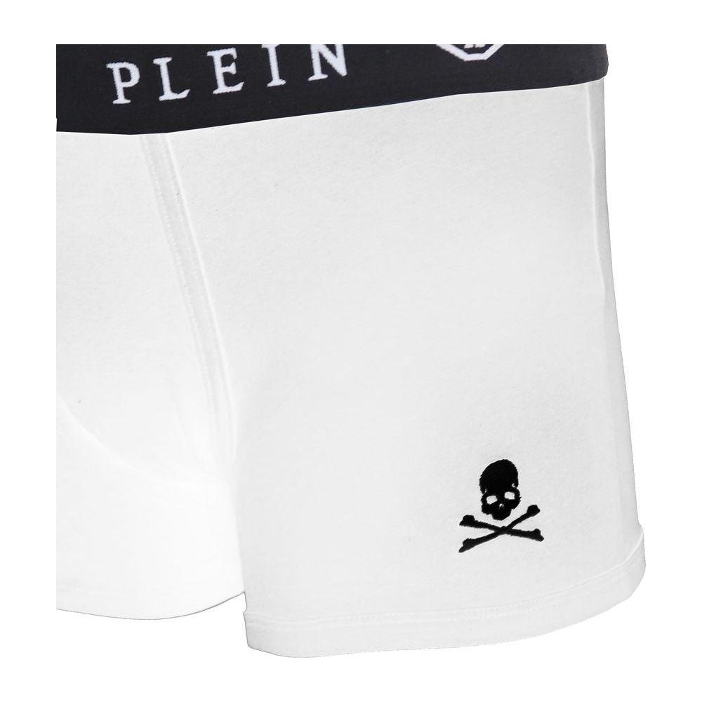 Philipp Plein White Cotton Men's Boxer Philipp Plein Lavender