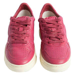 Autry Fuchsia Goatskin Women Sneaker AU-13016-IT38|XS