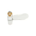Cerruti 1881 White Cowhide Women Platform Sneaker