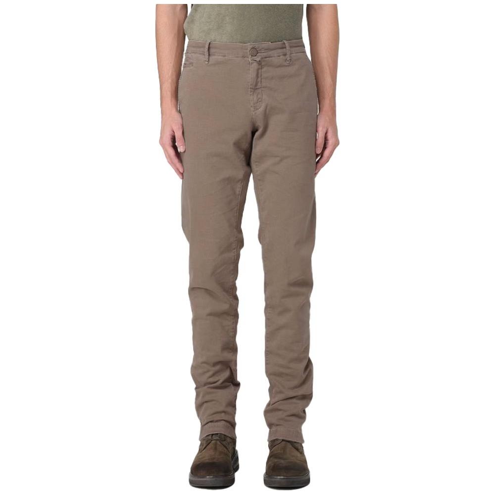 Jacob Cohen Brown Cotton Jeans & Pant Jacob Cohen Dim Gray