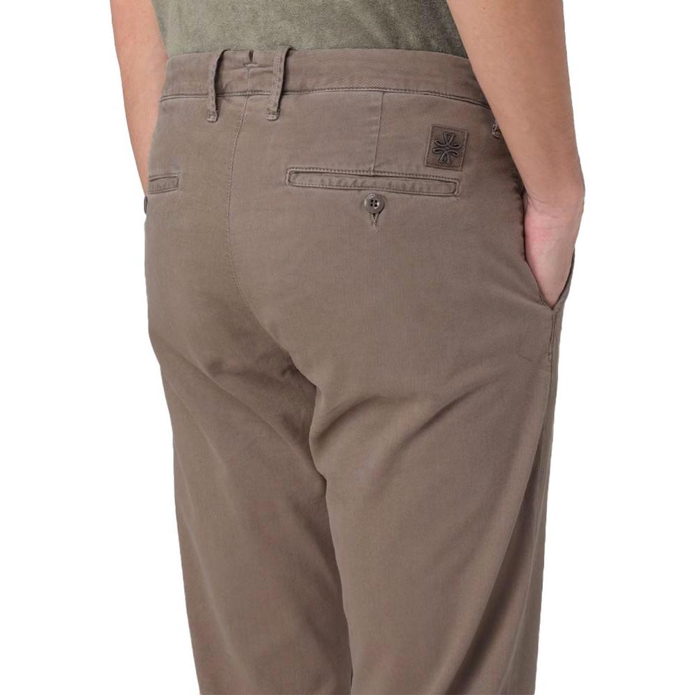 Jacob Cohen Brown Cotton Jeans & Pant Jacob Cohen Dim Gray