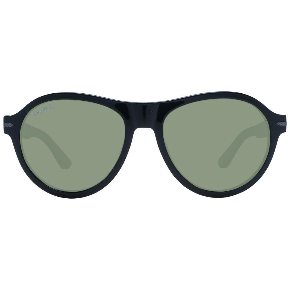 Serengeti Black Men Sunglasses