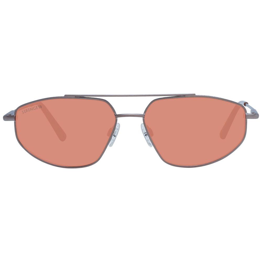 Serengeti Bronze Men Sunglasses Serengeti Rosy Brown