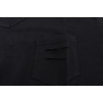 Daniele Alessandrini Blue Cotton V-neck T-Shirt TSH1321-3