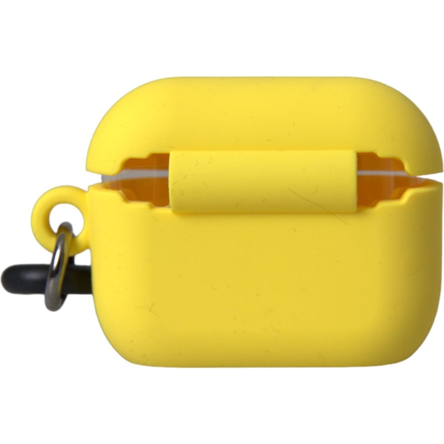 Dolce & Gabbana Yellow Silicone Logo Embossed Airpods Case Dolce & Gabbana Goldenrod