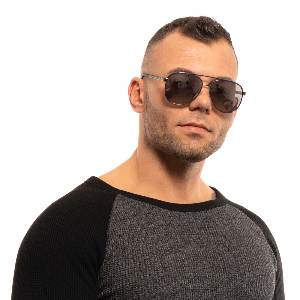 Guess Gray Men Sunglasses Guess Dark Slate Gray