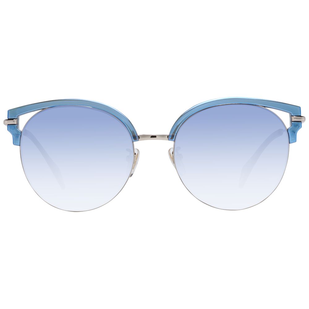 Police Blue Women Sunglasses Police Light Gray