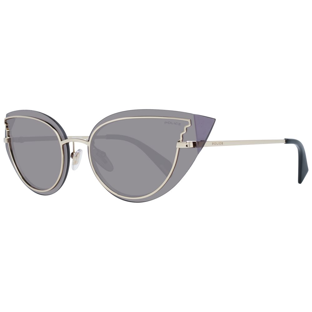 Police Rose Gold Women Sunglasses Police Light Slate Gray