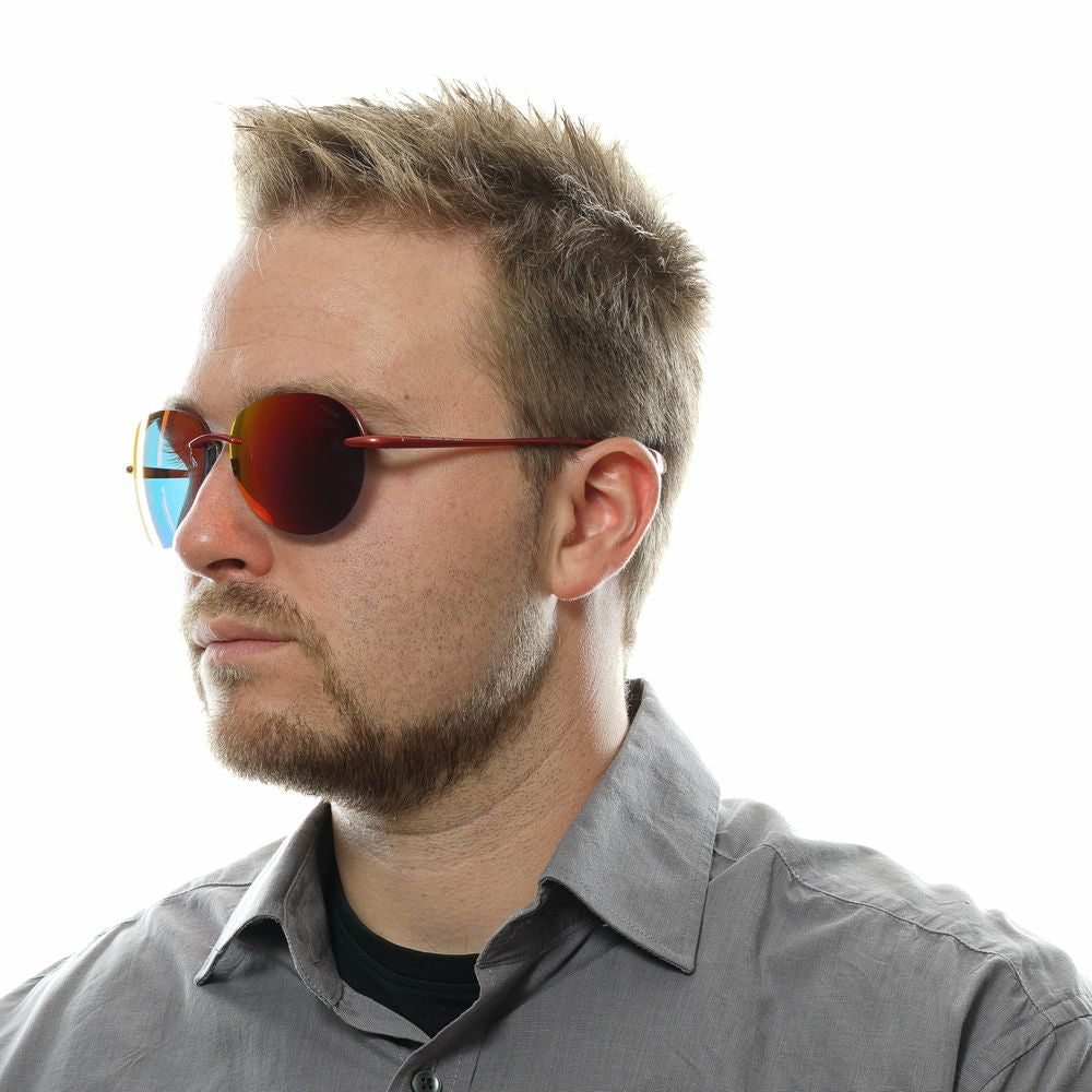 Police Red Men Sunglasses Police Dim Gray