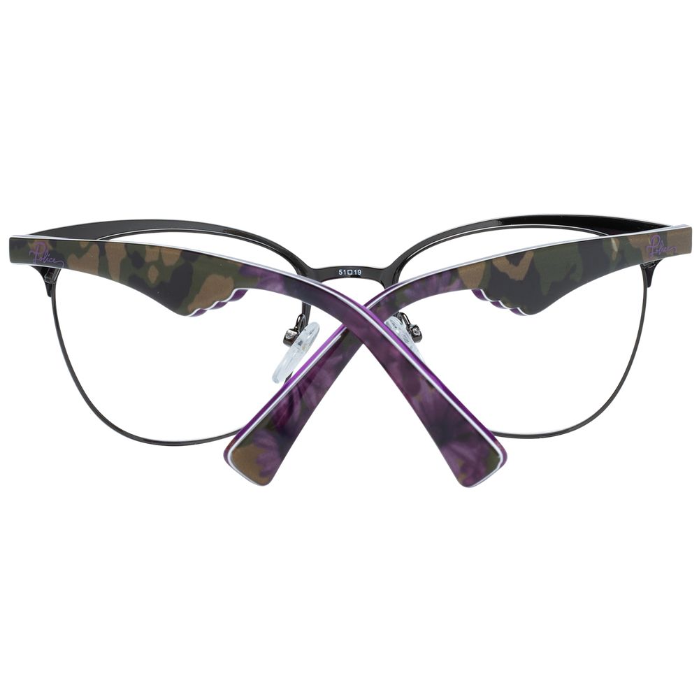 Police Purple Metal & Plastic Glasses (Frames)