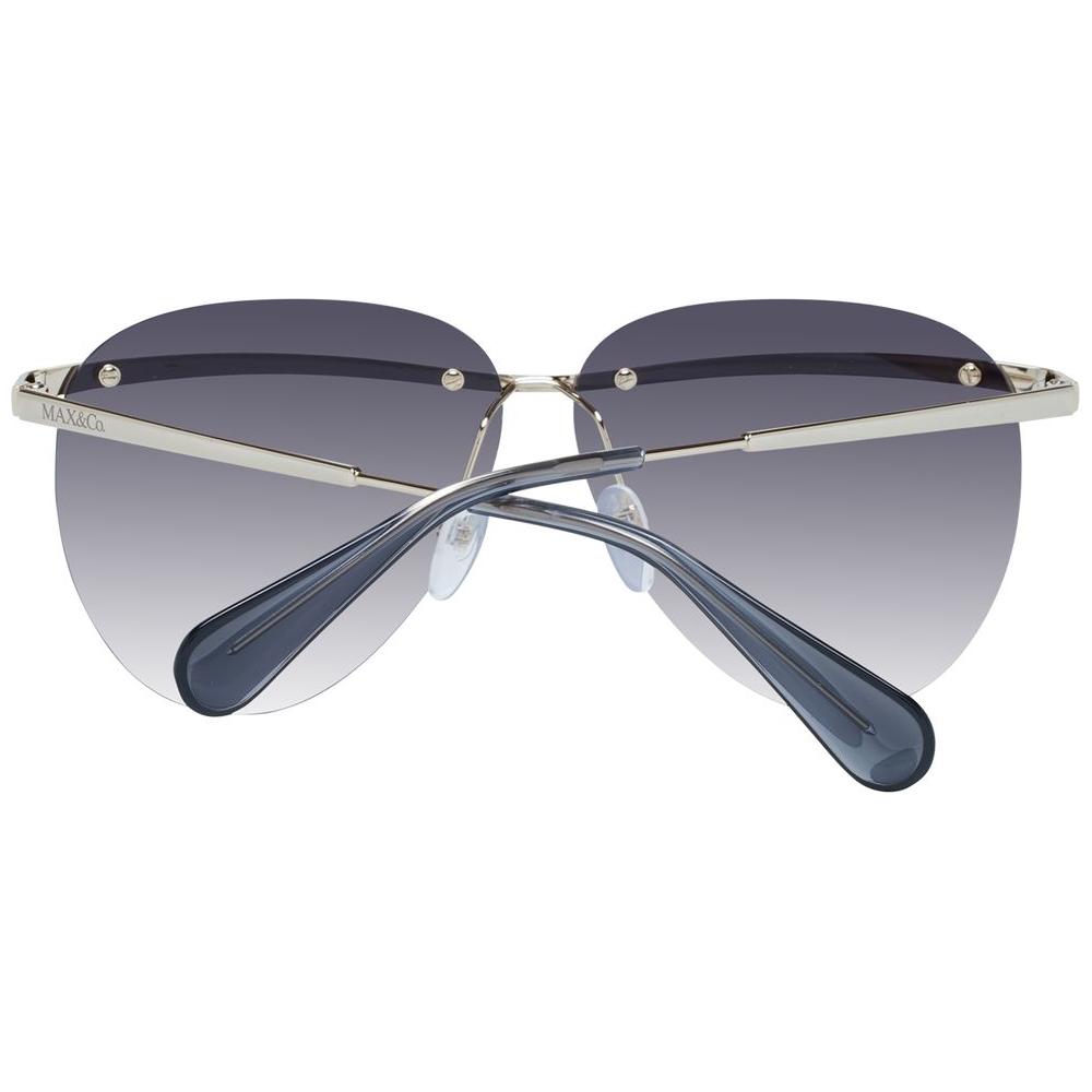 Max & Co Gold Women Sunglasses Max & Co Light Slate Gray