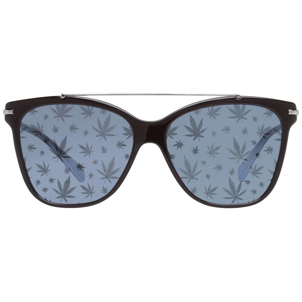 Police Brown Women Sunglasses Police Light Slate Gray