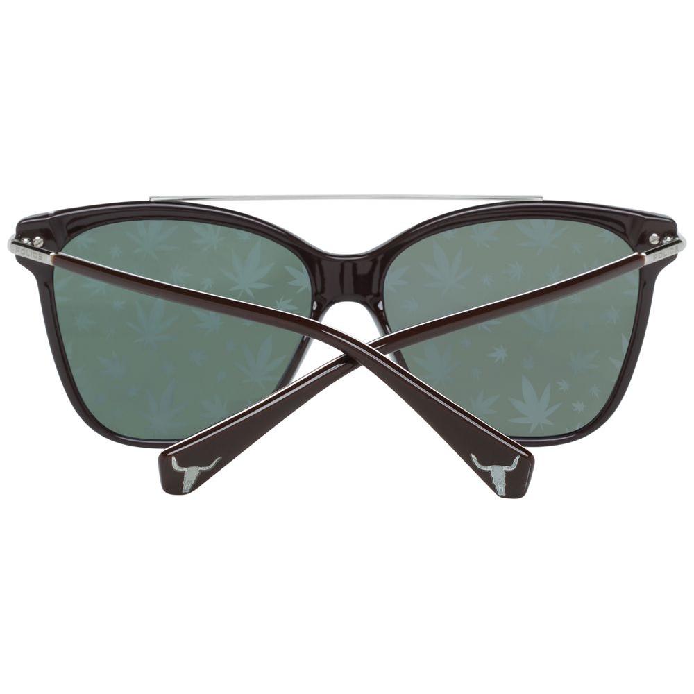 Police Brown Women Sunglasses Police Dim Gray