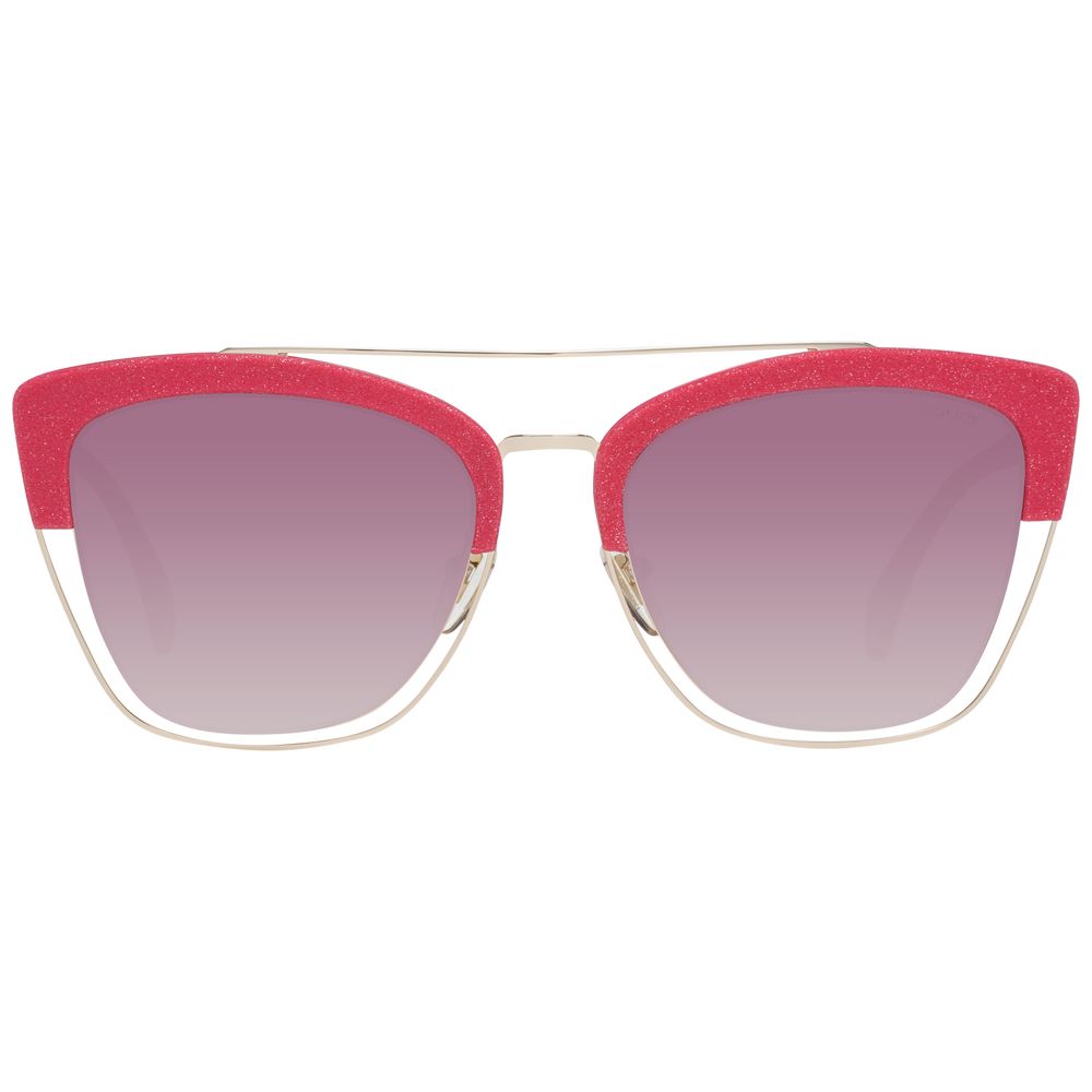 Police Pink Women Sunglasses Police Rosy Brown
