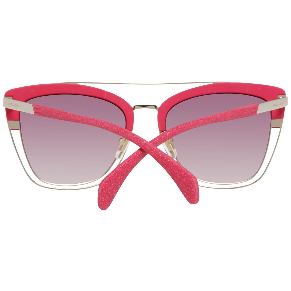 Police Pink Women Sunglasses Police Rosy Brown