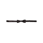 Dolce & Gabbana Brown Fantasy Silk Adjustable Neck Men Papillon Bow Tie