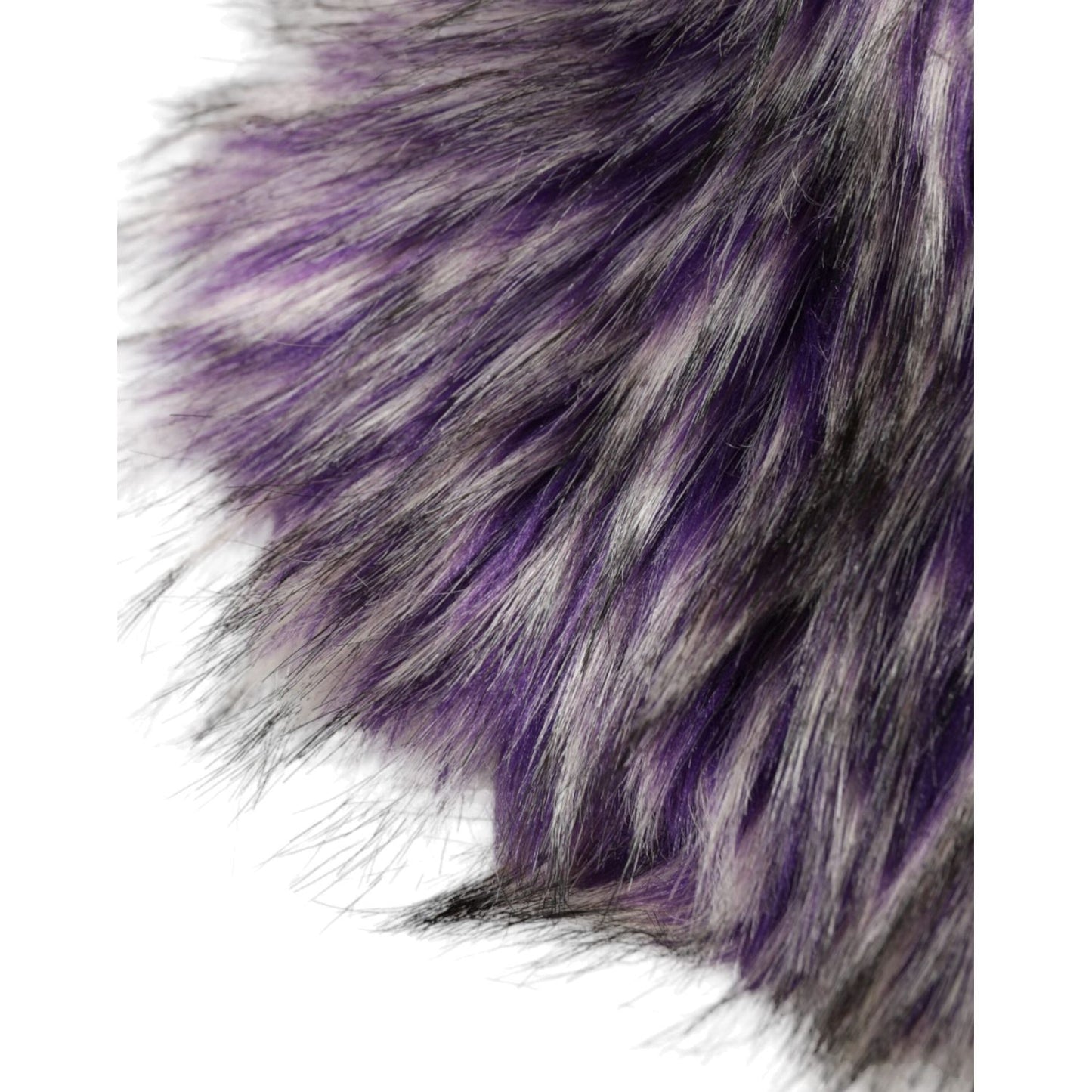 Dolce & Gabbana Purple Faux Fur Whole Head Wrap Hat Dolce & Gabbana Dark Slate Gray