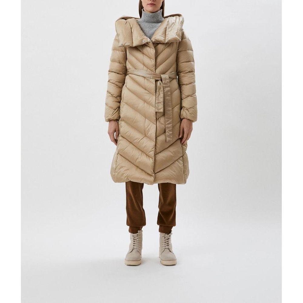 Add Beige Polyamide Jackets & Coat Add Light Gray