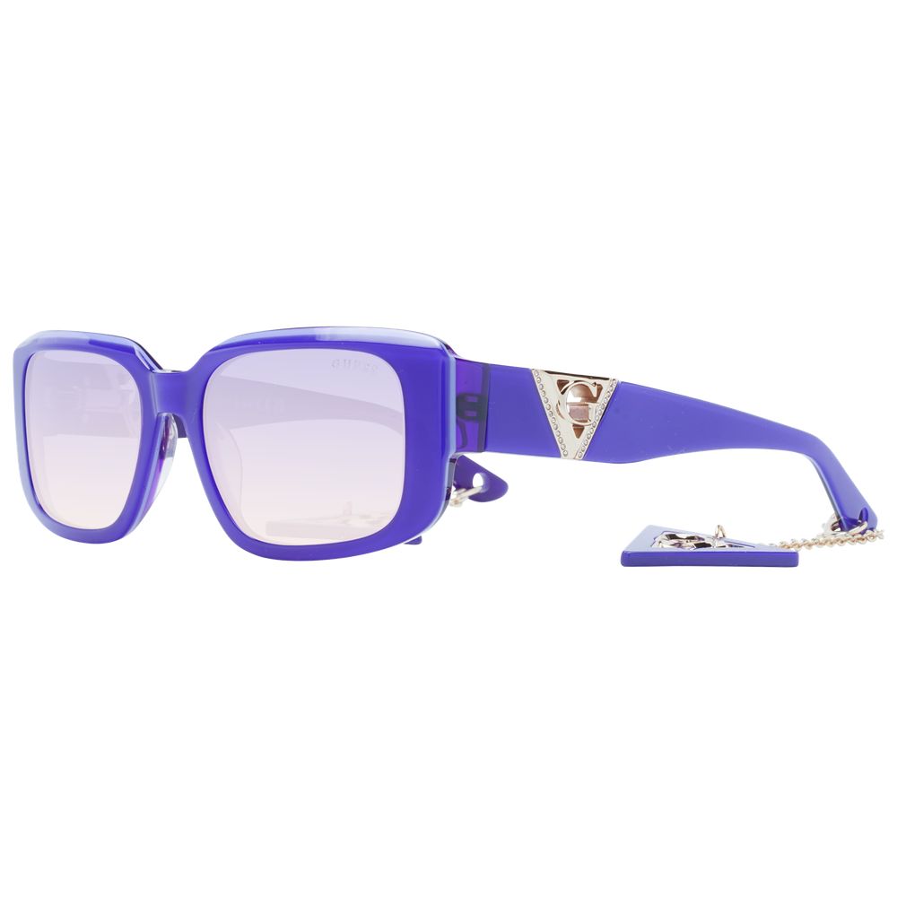 Guess Purple Women Sunglasses Guess Slate Blue