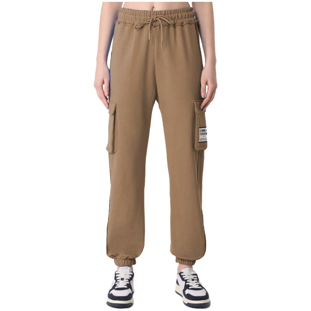 Comme Des Fuckdown Brown Cotton Jeans & Pant Comme Des Fuckdown Dim Gray