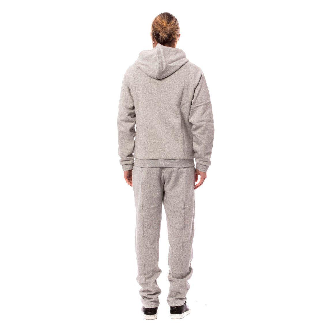 Billionaire Italian Couture Elegant Gray Cotton Sweatsuit Ensemble Billionaire Italian Couture Gray