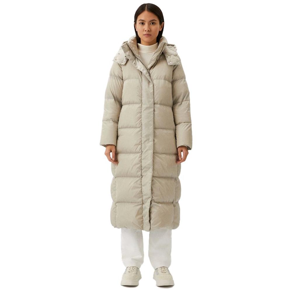 Add Beige Nylon Jackets & Coat Add Dark Gray