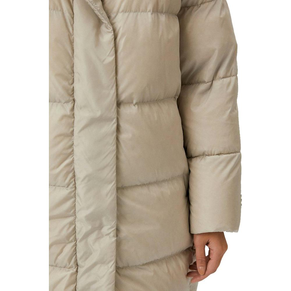 Add Beige Nylon Jackets & Coat Add Rosy Brown