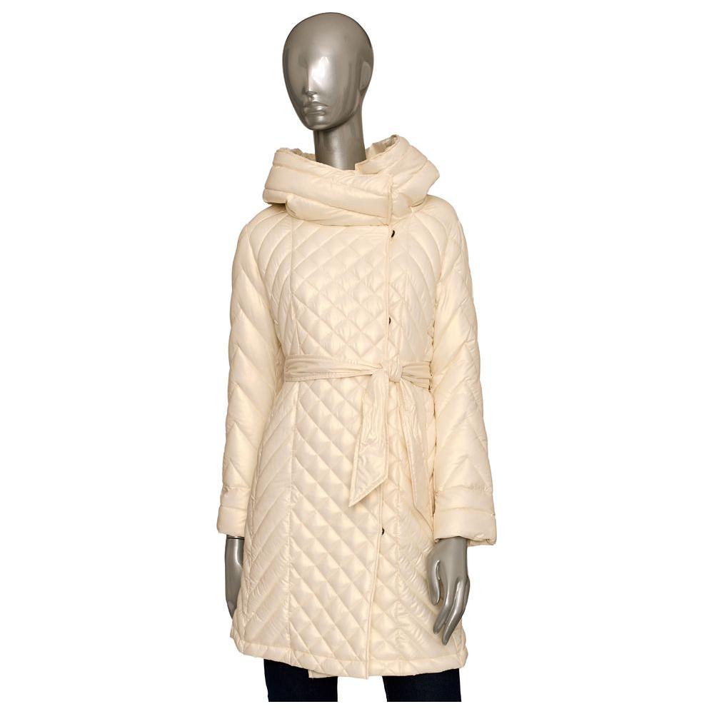 Baldinini Trend Beige Polyester Women Jacket Baldinini Trend Wheat