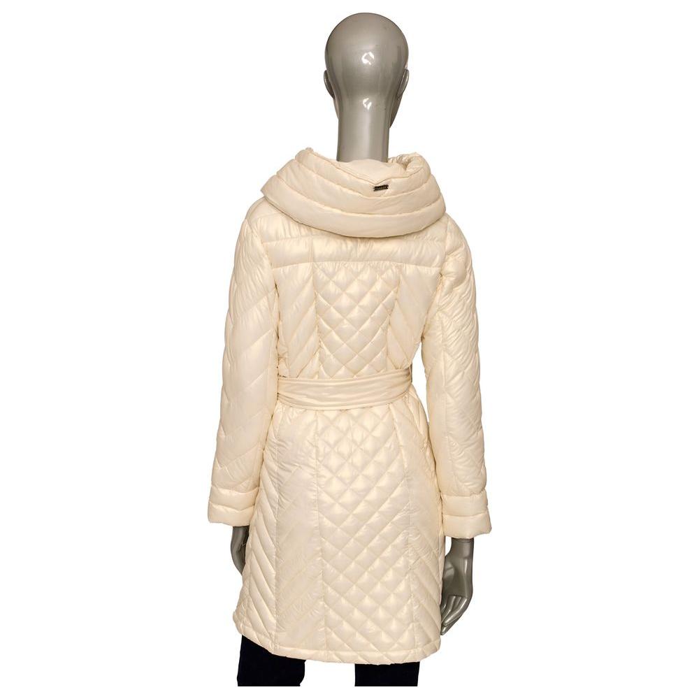 Baldinini Trend Beige Polyester Women Jacket Baldinini Trend Wheat