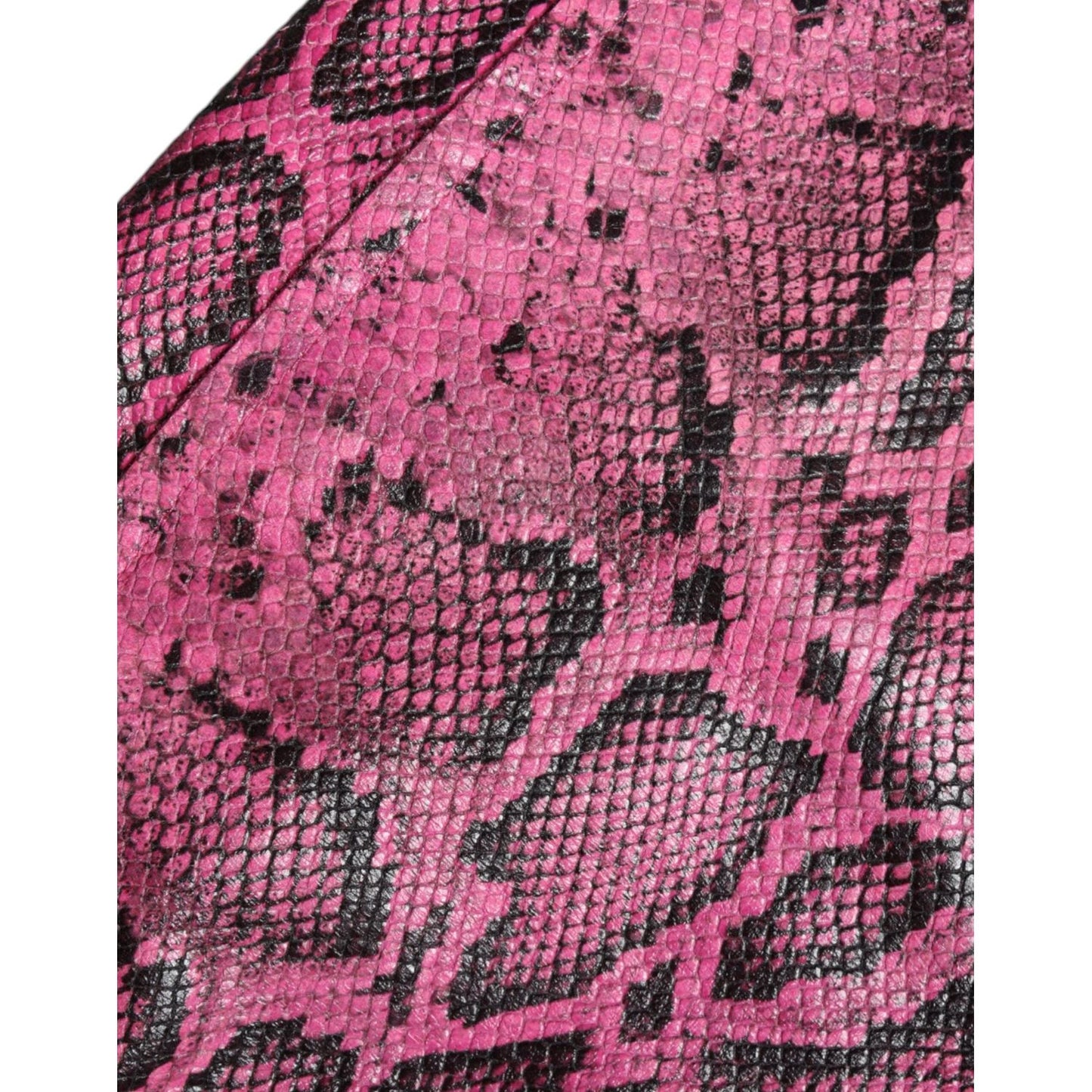 Dolce & Gabbana Pink Leather High Waist Hot Pants Shorts Dolce & Gabbana Pale Violet Red