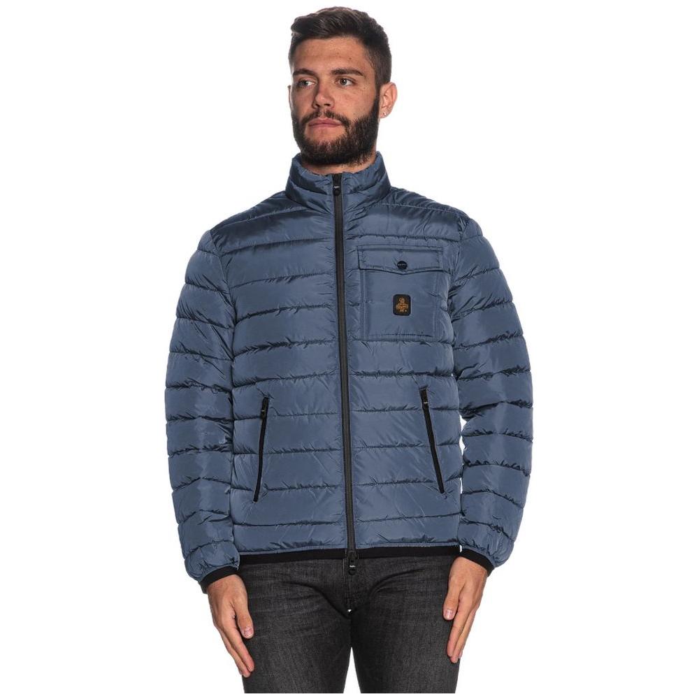 Refrigiwear Light Blue Nylon Men Jacket