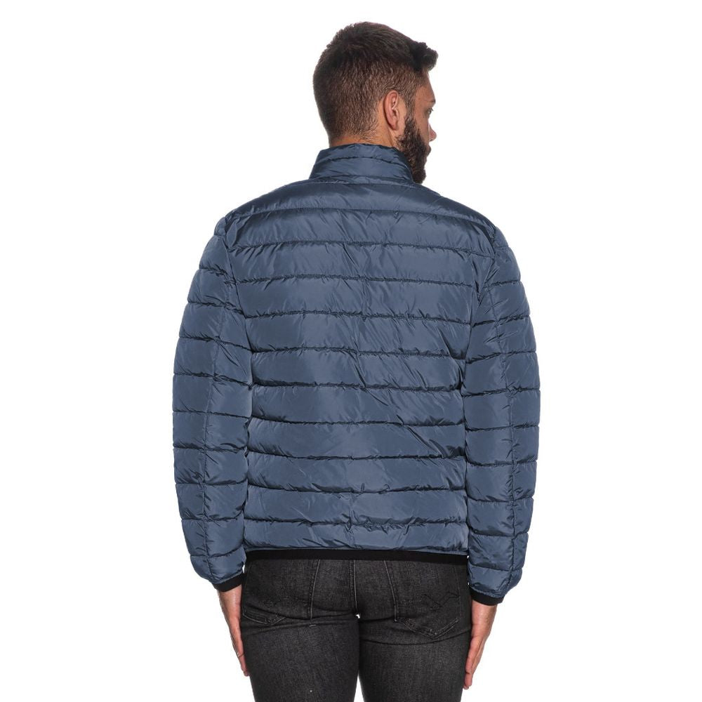 Refrigiwear Light Blue Nylon Men Jacket