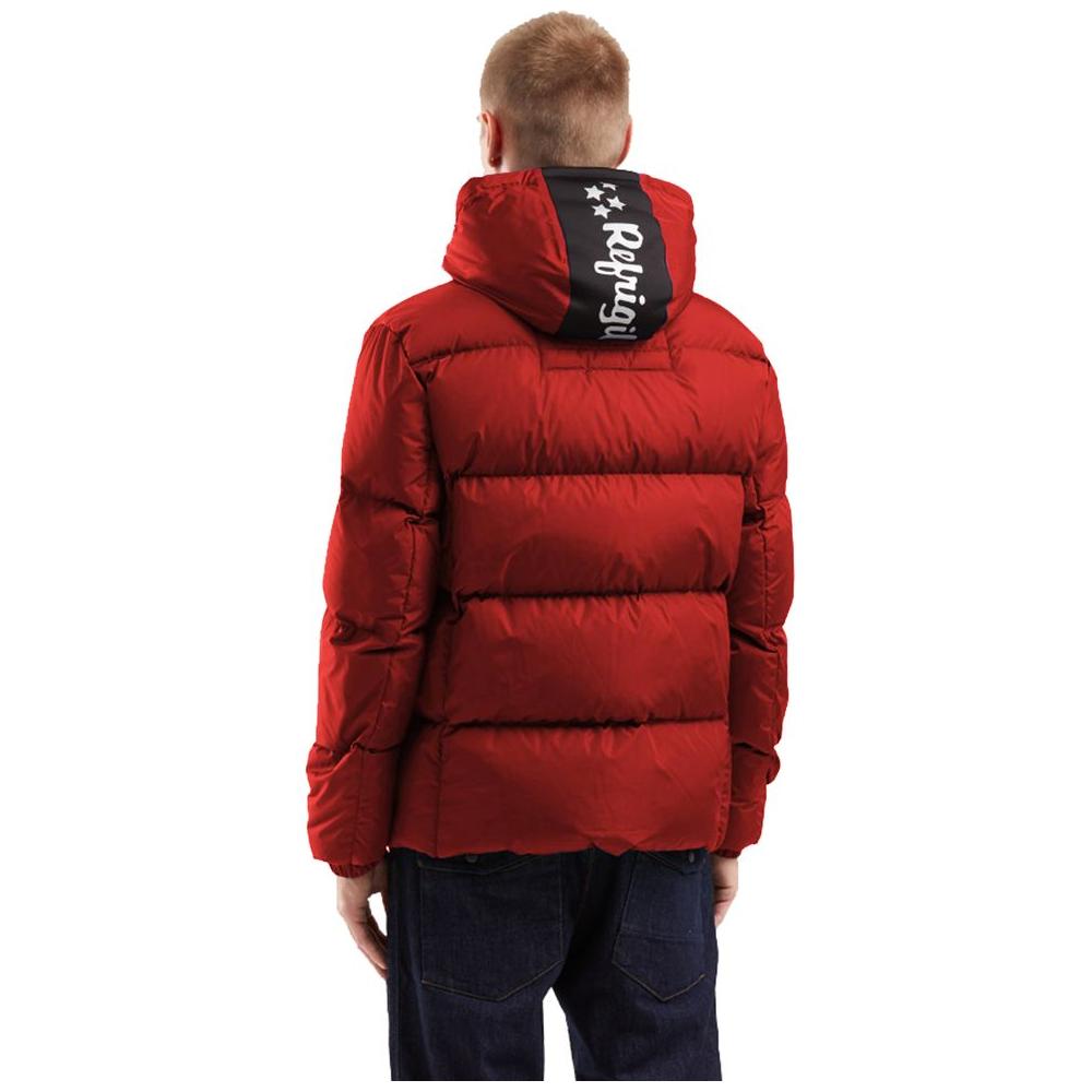 Refrigiwear Red Nylon Men's Jacket