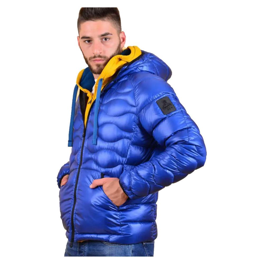 Refrigiwear Blue Nylon Men Jacket