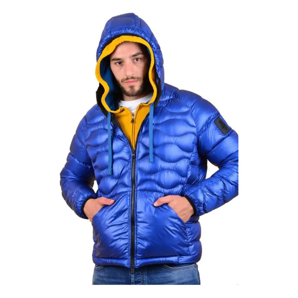 Refrigiwear Blue Nylon Men Jacket