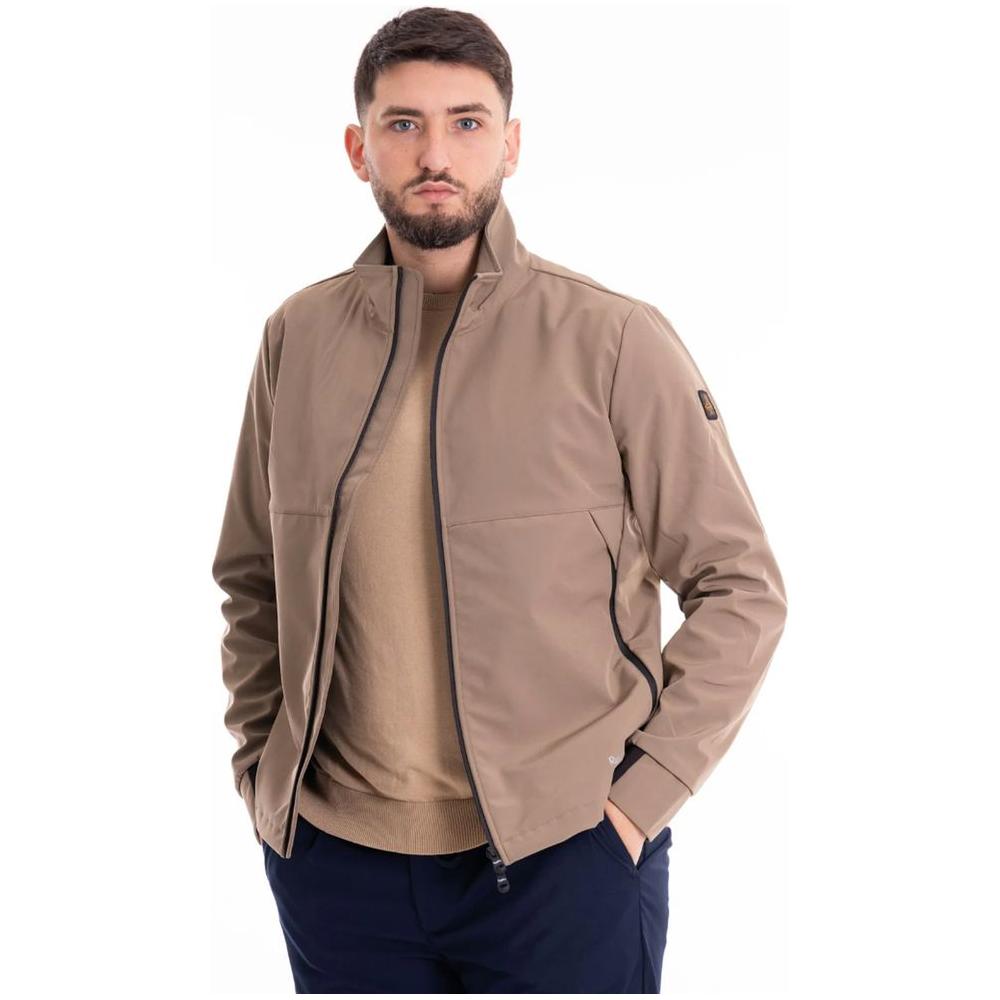 Refrigiwear Beige Nylon Jacket Refrigiwear Rosy Brown