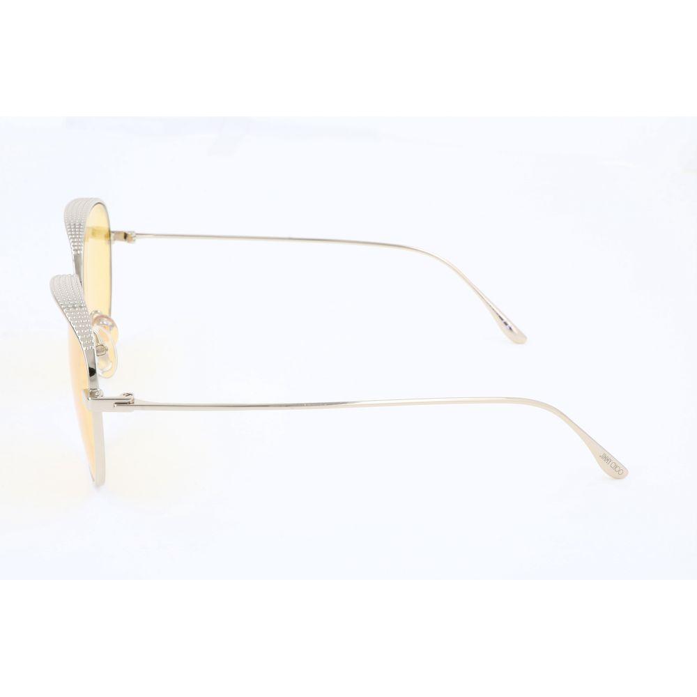 Jimmy Choo Gold Stainless Steel Sunglasses Jimmy Choo Ghost White