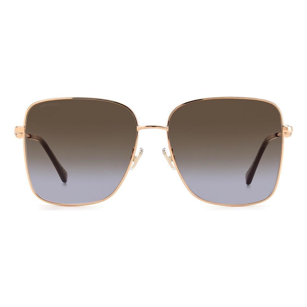 Jimmy Choo Gold Metal Sunglasses Jimmy Choo Dim Gray
