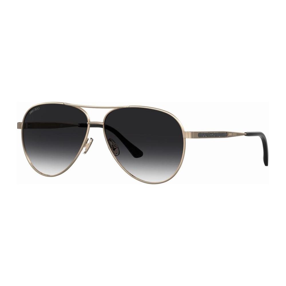 Jimmy Choo Gold Metal Sunglasses Jimmy Choo Light Gray