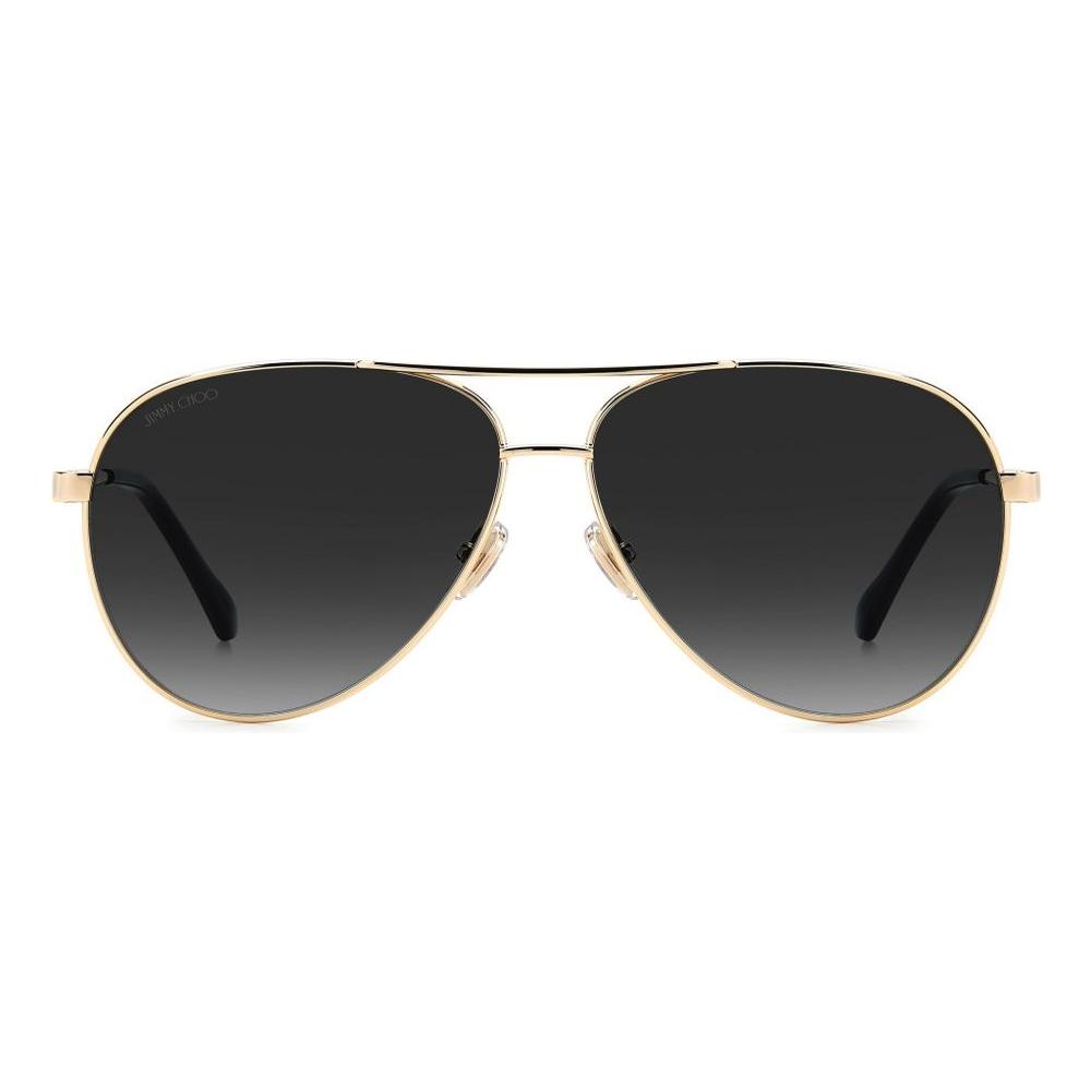 Jimmy Choo Gold Metal Sunglasses Jimmy Choo Dark Slate Gray