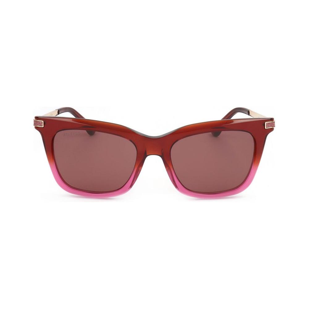 Jimmy Choo Red Metal Sunglasses Jimmy Choo Dim Gray