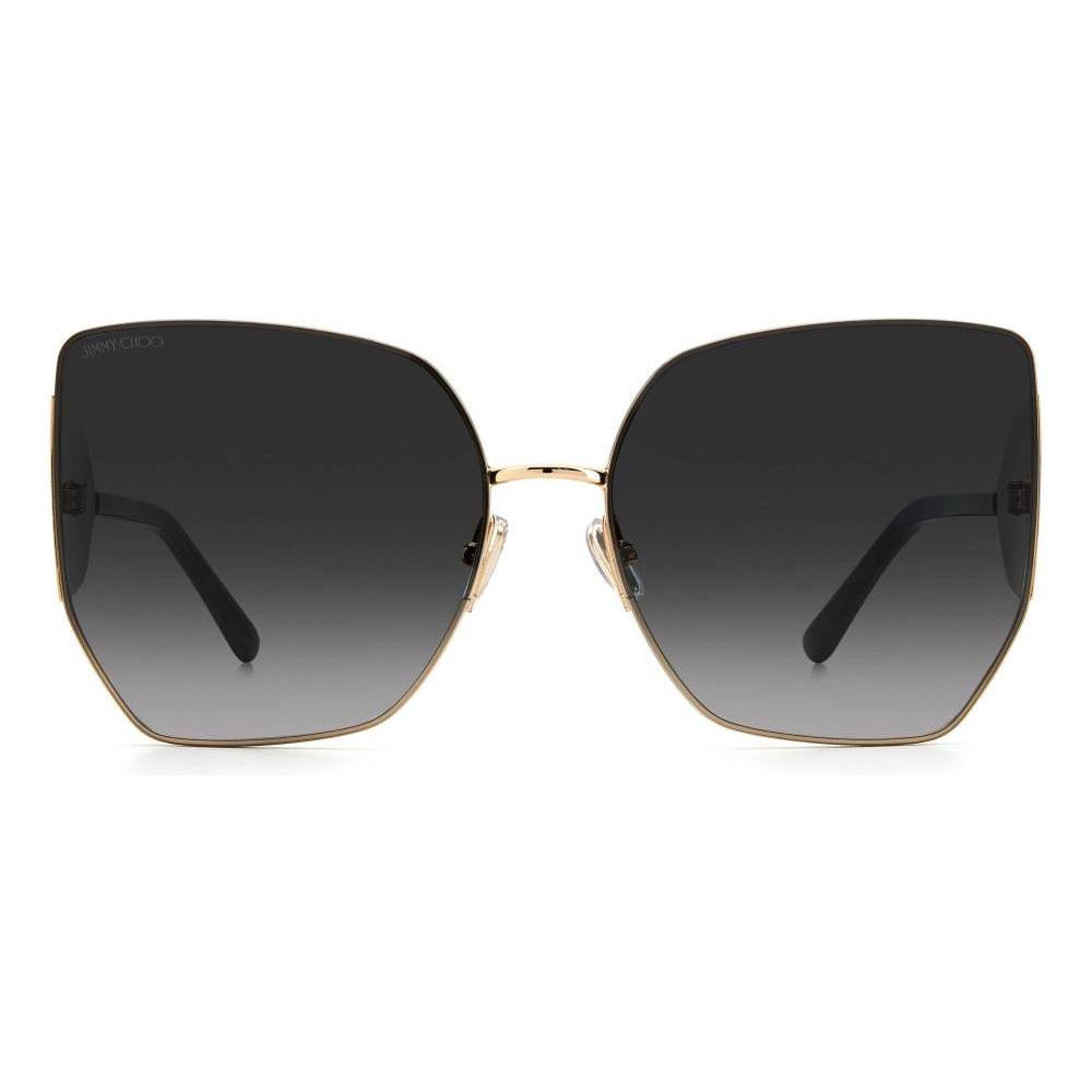 Jimmy Choo Gold Metal Sunglasses Jimmy Choo Dark Slate Gray