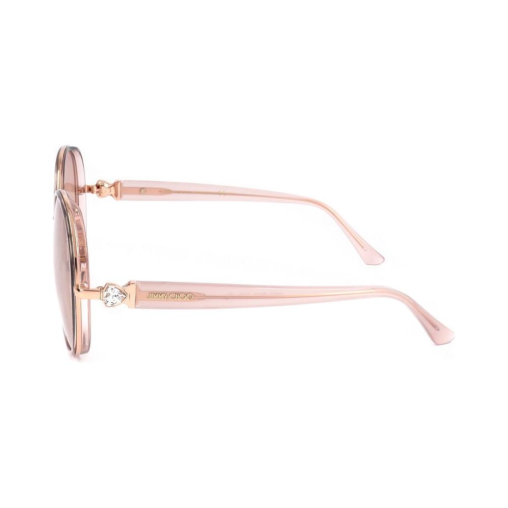 Jimmy Choo Gold Metal Sunglasses Jimmy Choo Light Gray