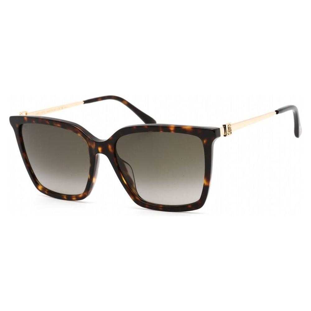 Jimmy Choo Gold Metal Sunglasses Jimmy Choo Dim Gray