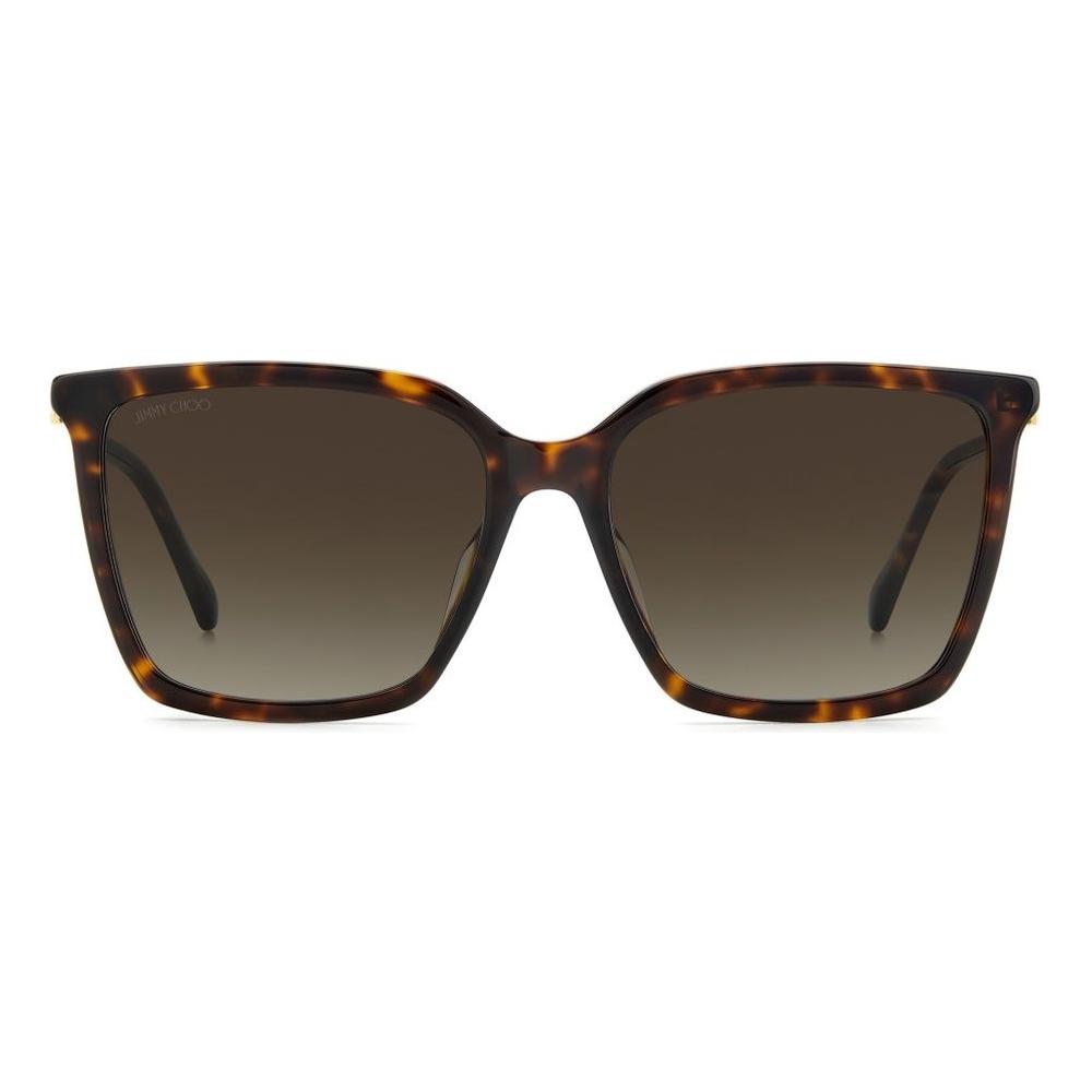 Jimmy Choo Gold Metal Sunglasses Jimmy Choo Dark Slate Gray